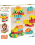 DEDE Set de constructie Soft Maxi Blocks 41 piese