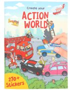 Depesche Carte cu stickere Action World