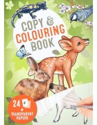 Depesche Carte de colorat si copiat Wildlife