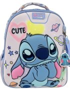 Diakakis Ghiozdan cu 2 compartimente Must Team Disney Stitch