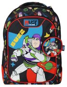Diakakis Ghiozdan cu 3 compartimente Must Team Toy Story Buzz Negru