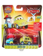 Disney Cars Set 2 masinute cu accesoriu Guido si Luigi 1:55 JMX75