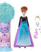 Disney Frozen Papusa cu accesorii surpriza Jewel Reveal Anna JJY37