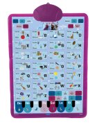 Disney Frozen Poster interactiv Lexibook Alfabet Engleza-Franceza Frozen