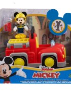 Disney Mickey Mouse Figurina Mickey Mouse cu masina de pompieri 38756