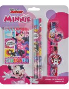 Disney Minnie Mouse Set instrumente de scris cu agenda Minnie 7 buc