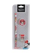 Disney Minnie Mouse Set instrumente de scris Minnie 3 buc