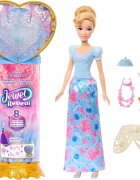Disney Princess Papusa cu accesorii surpriza Jewel Reveal Cinderella JHL50