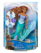 Disney Princess Papusa mica Sirena Transformarea lui Ariel HLX13