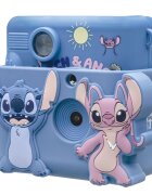 Disney Stitch Camera foto instant cu husa din silicon Lexibook Starcam