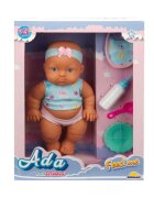Dollz'n More Papusa bebelus Ada Dollz n More La masa 23 cm Albastru