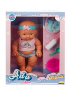 Dollz'n More Papusa bebelus Ada Dollz n More La masa 23 cm Roz