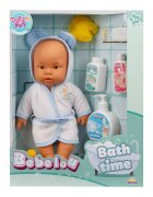 Dollz'n More Papusa bebelus Bebelou Dollz n More Timpul pentru baita 35 cm albastru