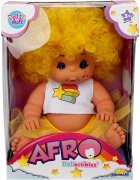 Dollz'n More Papusa Bebelus Dollz n More Afro 23 cm Galben