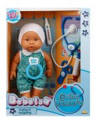 Dollz'n More Papusa bebelus Dollz n More Bebelou la doctor 35 cm verde