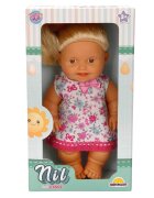 Dollz'n More Papusa bebelus Nil cu fata zambitoare Dollz n More 23 cm
