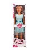 Dollz'n More Papusa Clara in tinuta de petrecere Dollz n More cu rochie verde 80 cm
