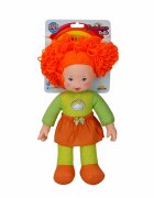 Dollz'n More Papusa cu par portocaliu Dollz n More Rainbow 35 cm