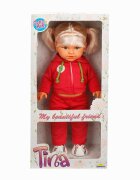 Dollz'n More Papusa Tina in tinuta sportiva Dollz n More Rosu 45 cm