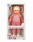 Dollz'n More Papusa Tina in tinuta sportiva Dollz n More Roz 45 cm