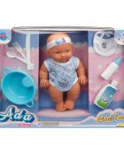 Dollz'n More Set papusa bebelus Ada cu accesorii Dollz n More 23 cm Albastru