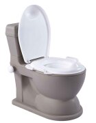 DOLU Olita tip WC 2 in 1 cu sunet Nuve Gri