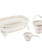 DOLU Set cadita pliabila cu accesorii Nuve Bej