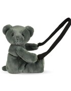 Doudou et Compagnie Jucarie de plus Doudou Ursulet geanta crossbody Kaki 30 cm