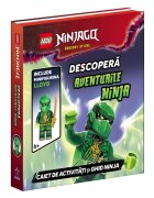 DPH Caiet de activitati si ghid Ninja Lego Ninjago Descopera aventurile ninja