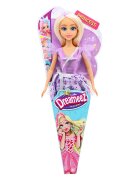 Dreameez Papusa printesa cu par blond si rochie mov