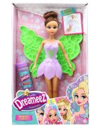 Dreameez Papusa zana cu aripi verzi Bubble Fairy