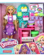 Dreameez Set de joaca papusa cu accesorii Florist