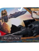 DreamWorks Dragons Jucarie de plus Hug and Glide Toothless 30 cm 6072913