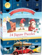 Eurographics Calendar de advent Animalutele si Craciunul 24 puzzle-uri 50 piese
