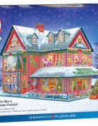 Eurographics Puzzle 3D Casa de Craciun 1100 piese