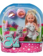 Evi Love Set de joaca cu papusa si animalute de companie