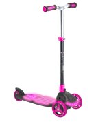 Evo Trotineta cu 3 roti lumini Illuminate Roz
