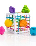 Fat Brain Toys Cub moale pentru sortarea formelor Innybin