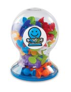 Fat Brain Toys Set de constructie cu 44 de piese cu ventuze Squigz Deluxe