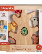 FISHER PRICE Jucarie din lemn Copac cu forme 10 piese HXT87