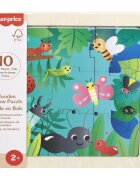 FISHER PRICE Mini puzzle din lemn Insecte HXV19