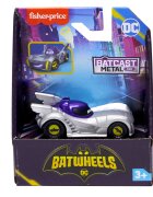 FISHER PRICE Mini vehicul din metal Batwheels Armored Bam The Batmobile 1:55 HRJ71