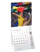 FRF Calendar de perete 2026 Echipa Nationala de Fotbal