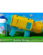 Fru Blu Pistol de facut baloane cu 24 de orificii si solutie 0.4 l