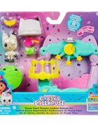 Gabby's Dollhouse Set de joaca cu figurina Gabbys Dollhouse Pandy Paws Dreamy Lookout Balcony 20146519