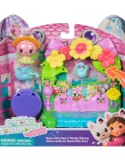 Gabby's Dollhouse Set de joaca cu figurine Gabbys Dollhouse Queen Kitty Fairys Garden Balcony 20152986