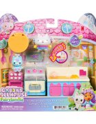 Gabby's Dollhouse Set de joaca Gabbys Dollhouse Fairylandia Cakey Cats Fairy Kitchen 20158034