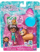 Gabby's Dollhouse Set de joaca Gabbys Dollhouse Gabby Girl si Kico Kittycorn