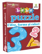 Gama Editura Bebe Puzzle Cifre forme si culori