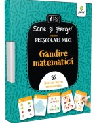 Gama Gandire matematica Prescolari mici Scrie si sterge